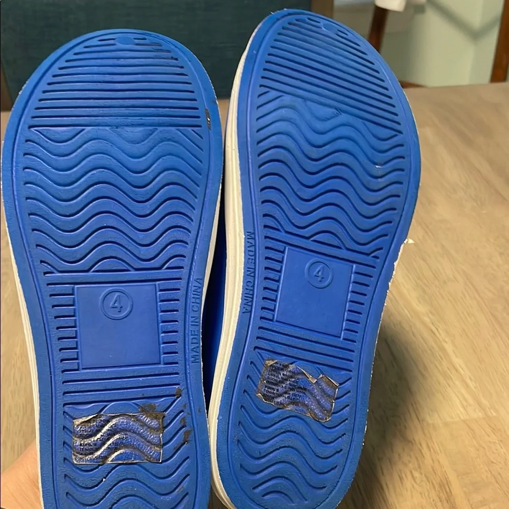Sonoma Blue Perforated Slip-Ons Water Shoe Sneaker Style